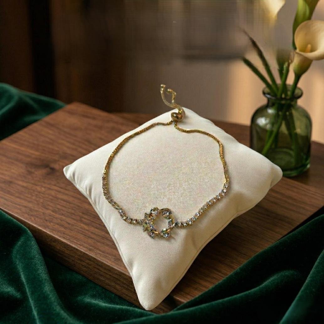 Starlight Sparkle Adjustable Bracelet - Gold